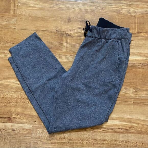LULULEMON 6 On The Fly Pull On 28" Luxtreme Pants Dark Gray Athleisure Comfort - Picture 15 of 16